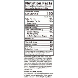 Cheddar Quevos Nutrition Facts